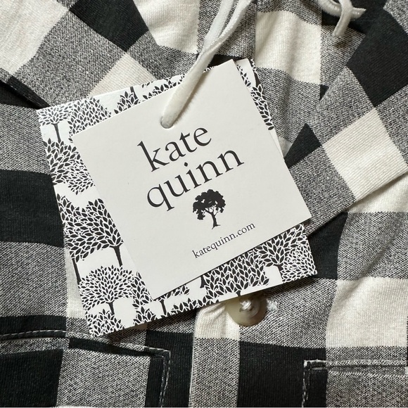 Kate Quinn Plaid Bamboo Blazer New - Picture 5 of 5